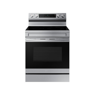 6.3 cu. ft. Smart Freestanding Electric Range with No-Preheat Air Fry & Convection