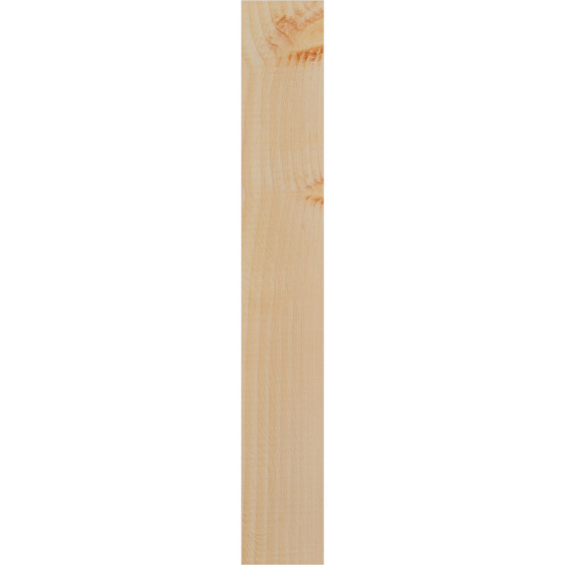 Corbeau Carmel, H 24 po x l 3,5 po x P 12 po, Sapin de Douglas, Lisse