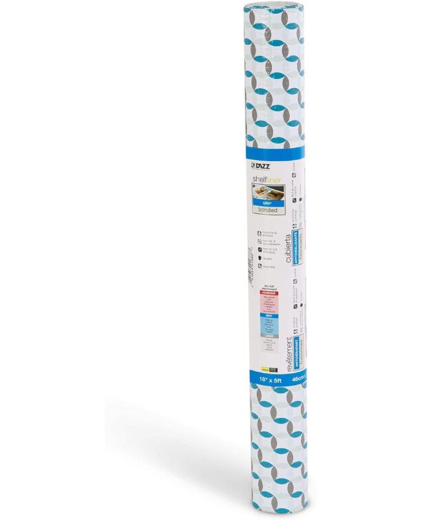 Smart Design Shelf Liner Bonded Grip - 12 inch x 10 feet - Non