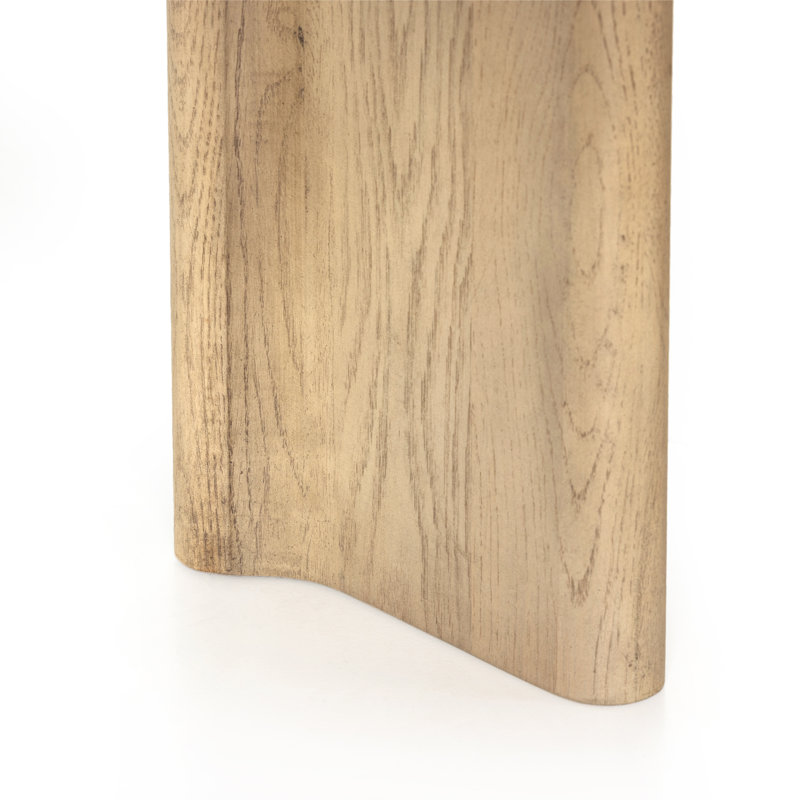 Light Oak Extendable Oval Dining Table with Solid Wood Base