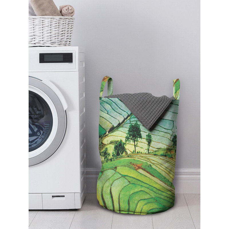 Fabric Laundry Bag with Handles