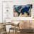 Carved World Map Canvas Print-796353687