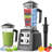 Teendow 1800w Pro Fruit Blender For Kitchen, 68 Oz Large Capacity, Smoothie Blender For Juicing And Ice Crushing, Easy To Clean