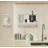 Square Floating Shelves Set Of 4, Modern Wall Shelf For Decorative Display, Sturdy Wood Frame For Living Room, Bedroom, Bathroom, Farmhouse Home Decor-803376008