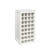 Stylish and Functional Modular 32-Bottle Wine Bar Cabinet for Wine Enthusiasts