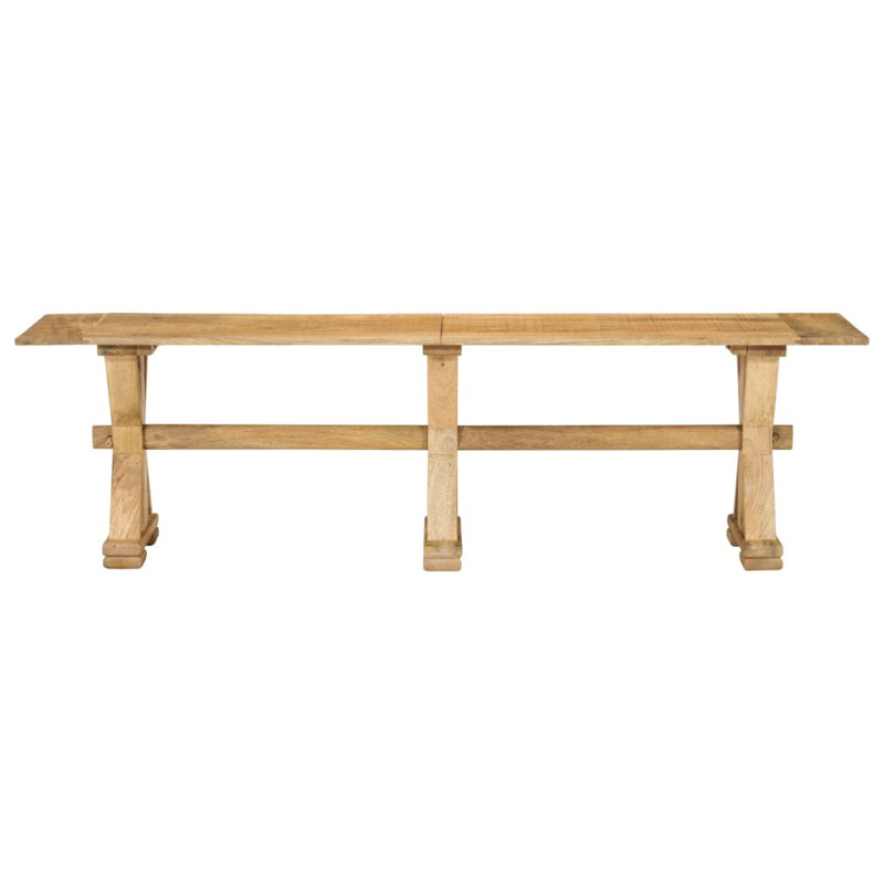 Banc en bois massif