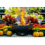 Harrogate Steel Wood Burning Fire Pit-418556699