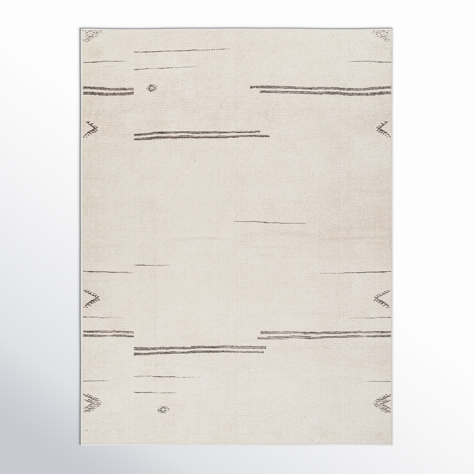 Becki Owens x Livabliss Rivi Machine Woven Area Rug, Rectangle 5'3" x 7'