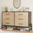6 Dresser for Bedroom, 52" Wide Drawer with Large Storage Space, Freestanding Wooden Closet Storage Dresser Chest for Living Room, Bedroom, Entryway-1217105638