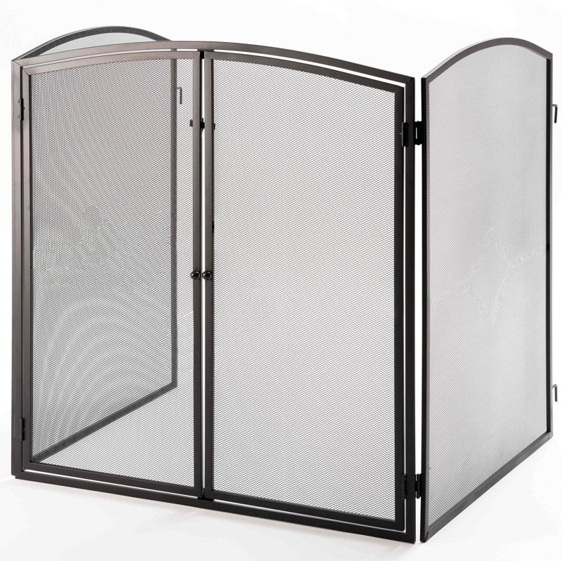 Trussell 193cm x 61cm Iron Spark Screen