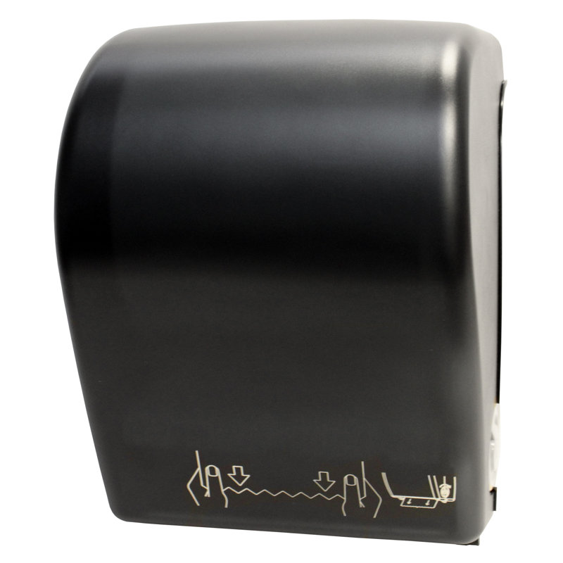 Distributeur de papier essuie-tout mécanique, Noir