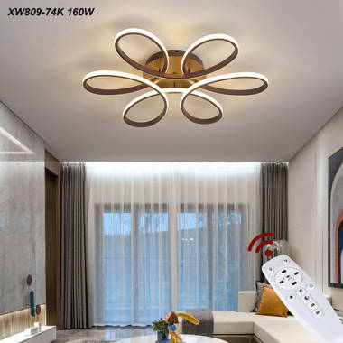 Bewertungen Flammig Ringe 3000K Perspections 3 & Azmat Deckenlampe LED Warmweiß Design