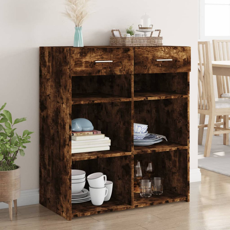 Alfonson 80cm Sideboard, Smoked oak