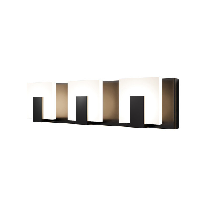 Vayron 3 - LED  Vanity Light, Matte Black