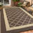 Area Rugs Outdoor Patio Rug Waterproof Modern Bordered Indoor Outdoor Throw Carpet Checkered Reversible Mat for Front Door Rv-1495628119-1495628112
