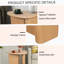 Table d'appoint de table fuselée (bois naturel)