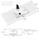 Breonica 48" Single Sink Resin Top Integrated Bathroom Vanity Sink with Single Hole Faucet, Pop Up Drain