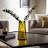 Glass Vase Glass Sleek Contemporary Silhouette with Modern Tapered Design and Smooth Minimalist Form for Decorative Display.-939607744