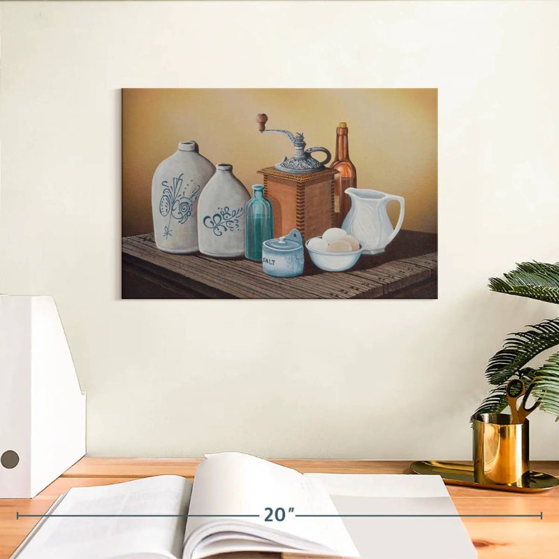 Yarlin Grandma's Jars, 8" H x 12" W