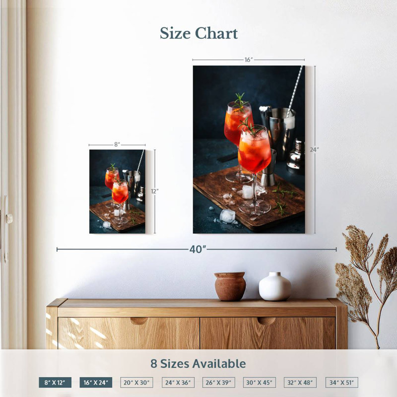 Yarlin Milan Spritz, 24" H x 16" W
