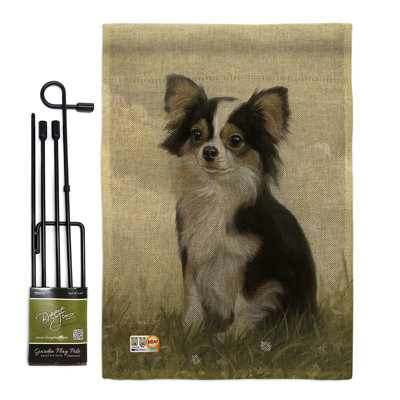 Double Sided 18.5'' H x 13'' W Polyester Animal Garden Flag