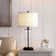 Quinita 23.25" USB Dimmable Table Lamp Set with Touch Control, Bulbs