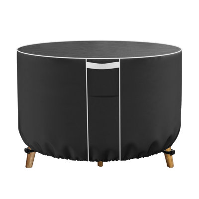 Patio Waterproof & Dustproof Round Table Cover, Coffee Tavle Cover, Patio Furniture Cover by Arlmont & Co.