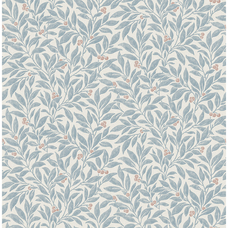 Coretta Vine Wallpaper, Blue
