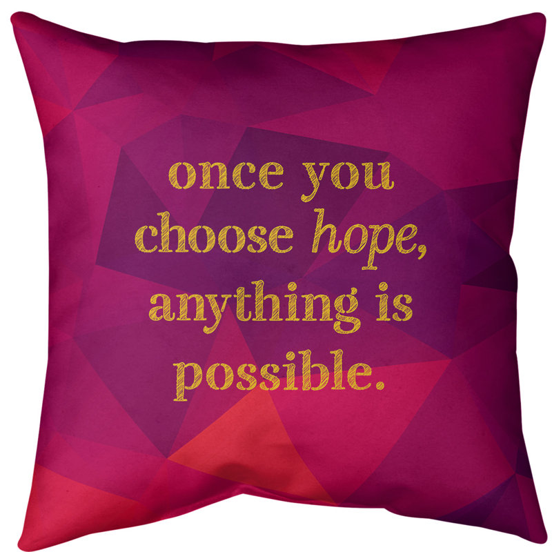 Coussin de sol pierres précieuses choisissez Hope, 40 po x 40 po, Rubellite / or