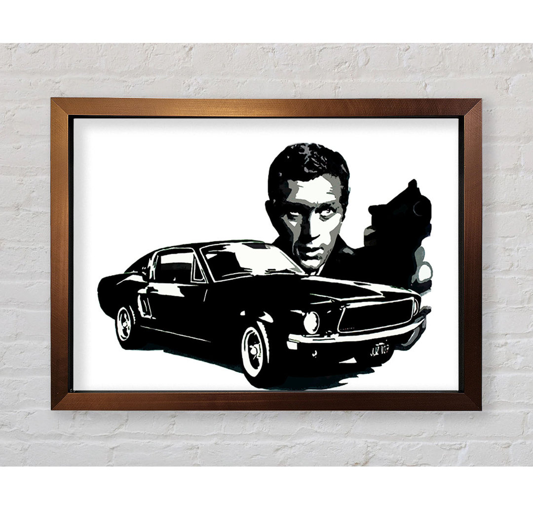 Steve McQueen Bullitt - Druck