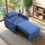 Canapé-lit convertible 35 po Aurora, canapé-lit simple escamotable 3 en 1 avec dossier réglable, support pour téléphone, USB-1774521923-1774521925