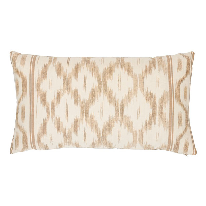 Mark D. Sikes Santa Monica Rectangular Pillow Cover and Insert, Neutral, 15" x 26"