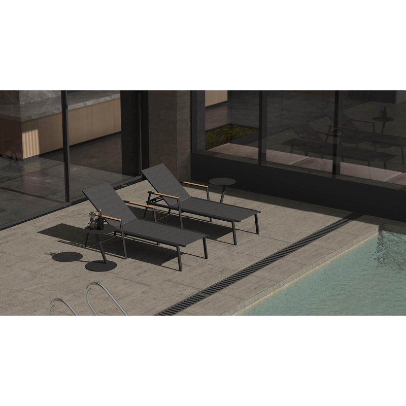 Baudilia End Table, Anthracite
