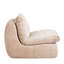 Fauteuil de lecture confortable et confortable, tissu doux, foyer de repos ergonomique de qualité supérieure