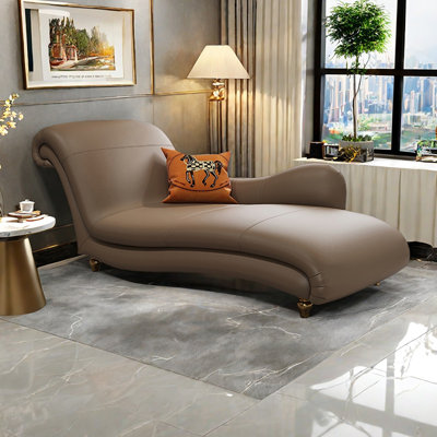 Modern Minimalist Curved Indoor Chaise Lounges