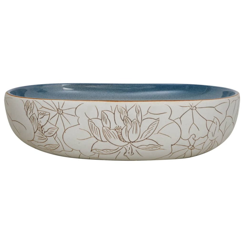 ClassicLiving Weist 59mm L x 40mm W Ceramic Oval Sink