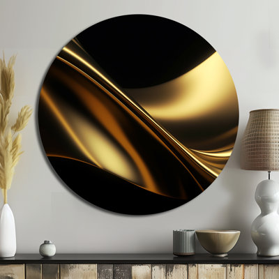Orville - Abstract Round Metal Art