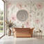 Murale coquelicots roses-133492553-133492554