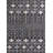 Abstract Area Rug in Charcoal Gray-Light Blue-71272556