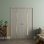 Portes coulissantes françaises à double poche - ESSENTIEL 8002 - Quincaillerie de rails - Portes intérieures modernes en bois massif pour chambre à coucher