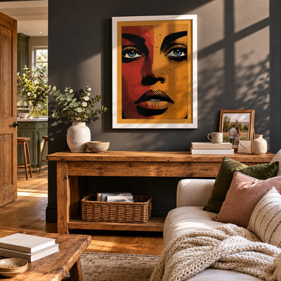 Divided Portrait Pop Art - Print