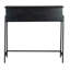 Solid Wood Top Metal Base Writing Desk