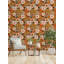 Papier peint floral mural Boho