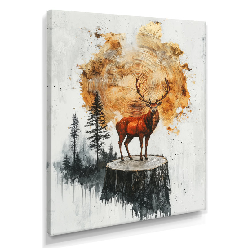 Geoppo - Animals Canvas Art Print, H 20 po x l 12 po, Toile tendue, Ne s’applique pas