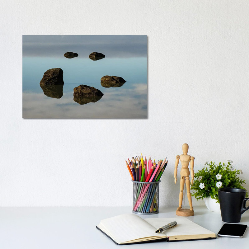 Water And Lan VIII by PHBurchett - Wrapped Canvas Print, 20.32 cm H x 30.48 cm W