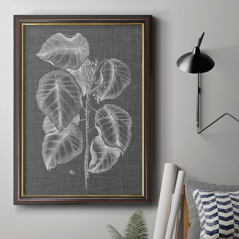 Manolis " Graphic Foliage IV ", 20" H x 16" W x 1" D
