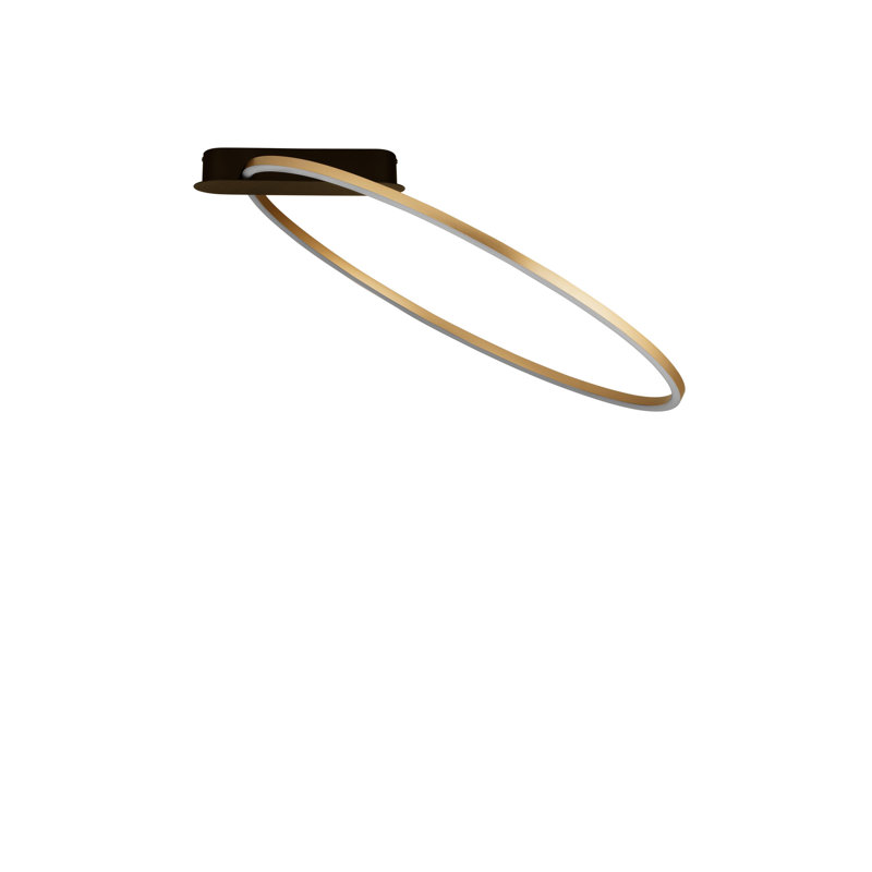 Flush Mount, GOLD, 1, 30