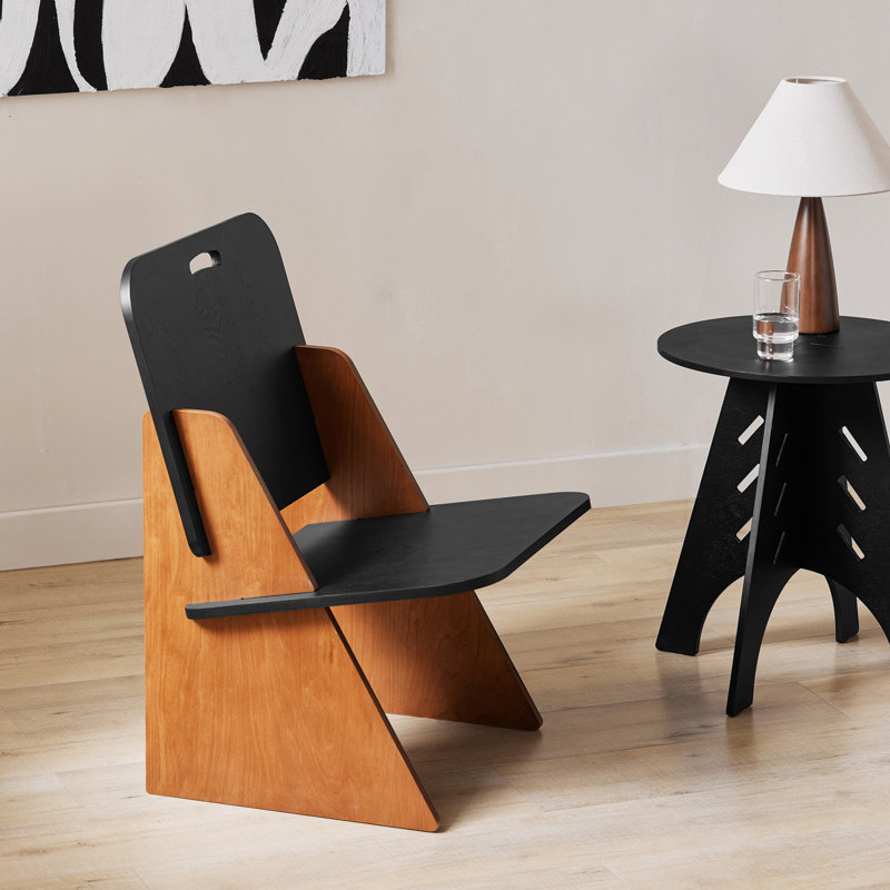 Matroana 39cm H Solid Wood Stacking Side Chair