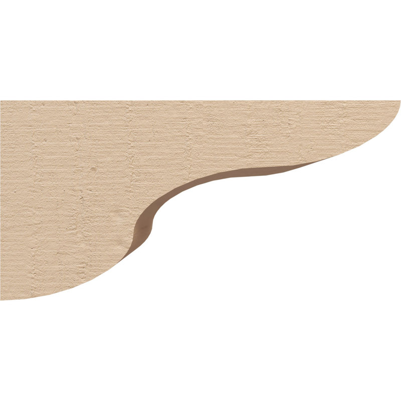 Bois de cèdre brut Carmel TimberThane Corbel, H 5 po x l 5 po x P 10 po