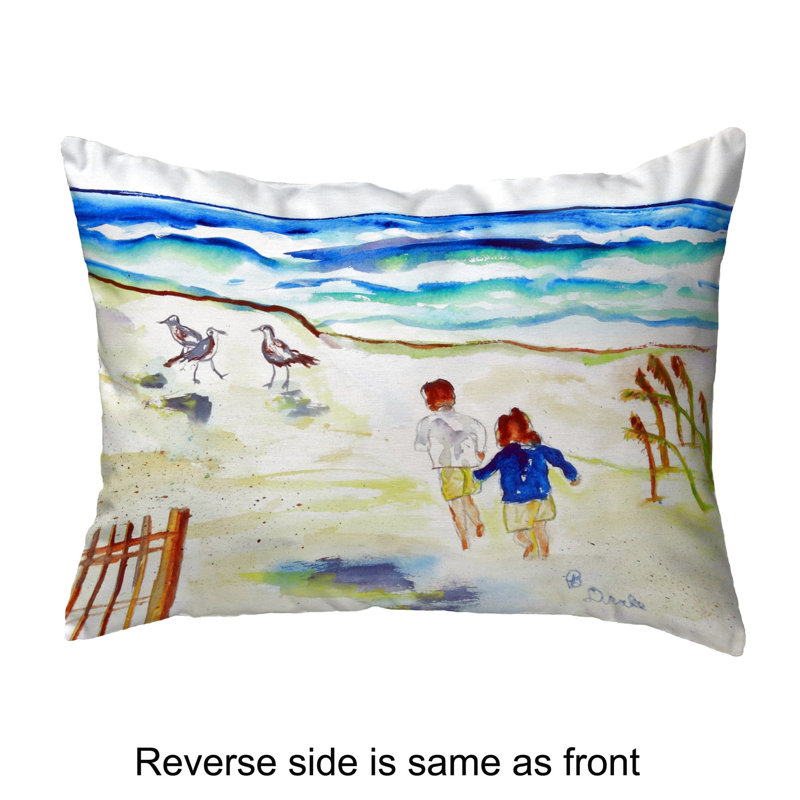 Reversible Throw Pillow